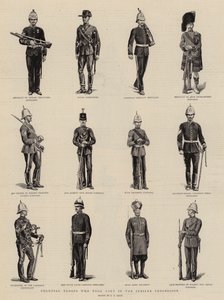 औपनिवेशिक सैनिक जो जुबली जुलूस में भाग लेते थे